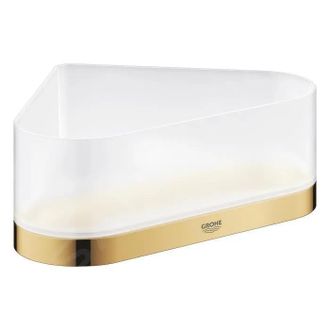 GROHE Estante De Ducha De Esquina Selection Con Soporte Dorado Brillante