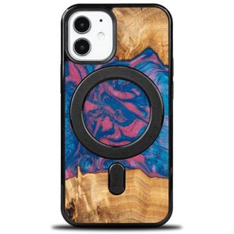 OEM Funda Bewood Unique Para Iphone 12 Mini - Neones - Vegas Con Magsafe