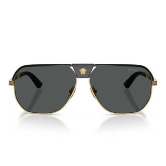 Versace Sunglasses Ve2294 100287 Gold/Dark Gray Men