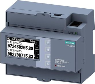 SIEMENS 7km2200 2ea40 1ea1 Contador El&eacute;ctrico Digital 230 400v