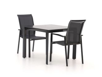 R&S Design Centallo/Sestino 90cm dining tuinset 3-delig stapelbaar
