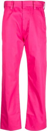 Sofie D'Hoore straight-leg cropped cotton trousers - women - Cotton - 34 - Pink