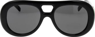 Givenchy Gouden Zonnebril - unisex - Zonnebrillen - Zwart - ONE Size - Accessoires