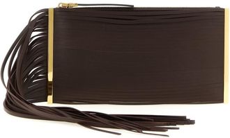 Elisabetta Franchi Fringed Clutch