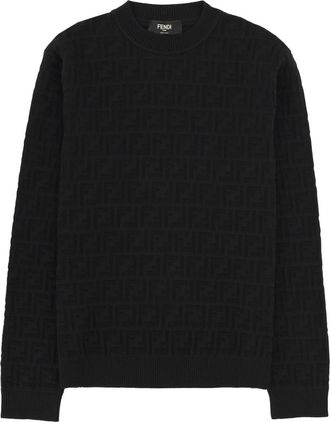 Fendi Ff Weave Jersey
