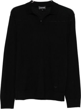 Emporio Armani Wool Polo Shirt