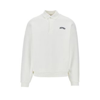 Autry French terry polo sweatshirt Man S