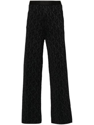 Palm Angels Knitted Flared Trousers