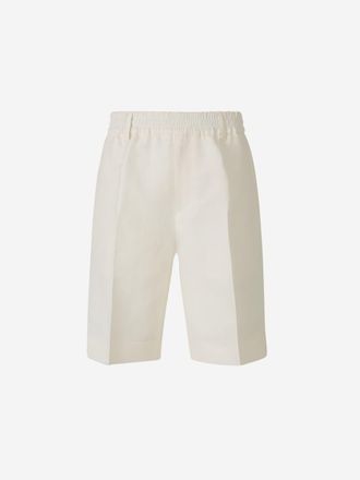 Burberry Plain Tailored Bermuda Shorts