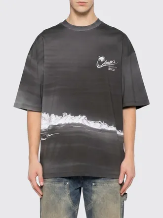 Amiri T-shirt oversize in cotone con stampa grafica e logo