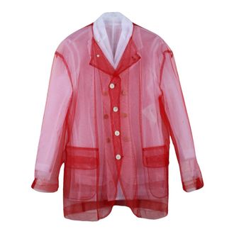 Comme Des Gar&ccedil;ons Blazer van tule - Dames - Jassen - Veelkleurig - Maat: M Nylon