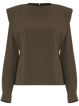 Gloria Coelho Isabella Fiorentino blouse - Brown
