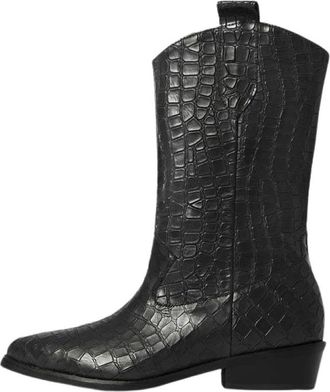 L37 Cowboylaarzen - Dames - Cowboylaarzen - Zwart - 38 EU - Schoenen