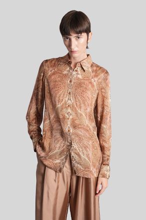 Zimmermann Shirt In Beige Silk