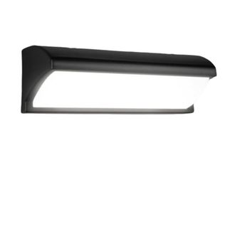 OEM Aplique De Pared Exterior Duradero, Con Cuerpo De Aluminio Fundido A Presi&oacute;n De Alta Intensidad Y No Regulable, Y Pantalla De Policarbonato, Apto Para