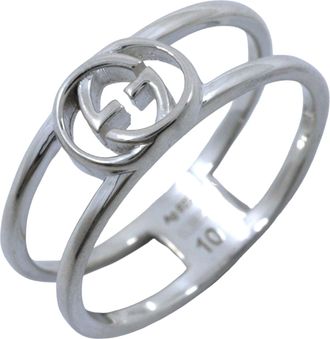 Gucci Silver Silver 925 Band Ring (Pre-Owned)