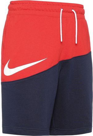 Nike Sportswear Swoosh Small Sports Shorts Blue Red BV5310-657