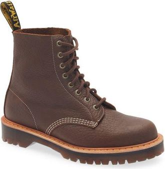 Dr. Martens 1460 Pascal 8-Eye Boot in Sepia Brown at Nordstrom, Size 11Us