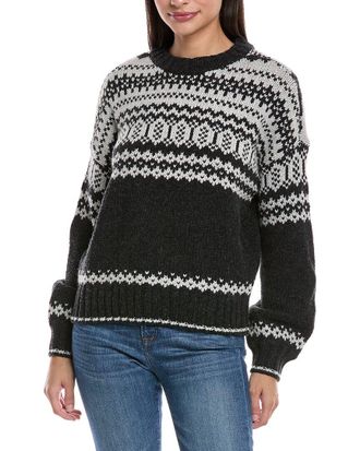 Faherty Willow Creek Wool-Blend Sweater