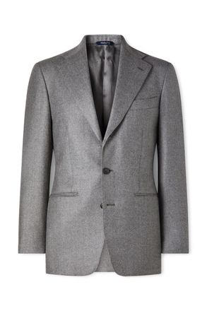 Saman Amel Wool Twill Suit Jacket