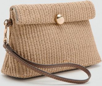 Mango Busta con patta beige - Donna - Taglia unica - MANGO