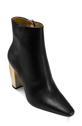 DKNY Sofia Block Heel Bootie in Black at Nordstrom Rack, Size 7.5