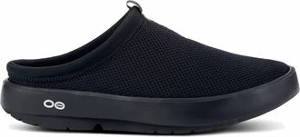 Oofos Womens Oocoozie Sport Mule In Black