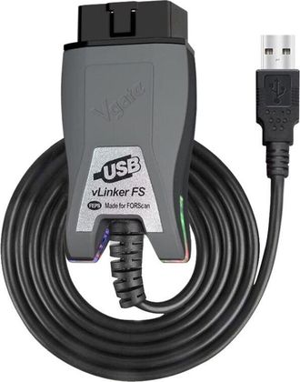 OEM Adaptador Usb Obd2 Vlinker Fs Para Cambio Autom&aacute;tico De Esc&aacute;ner Hs/ms-can