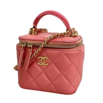 Chanel Pre-owned Mini Bags, female, Pink, Size: ONE SIZE Pre-owned Vanity Bag