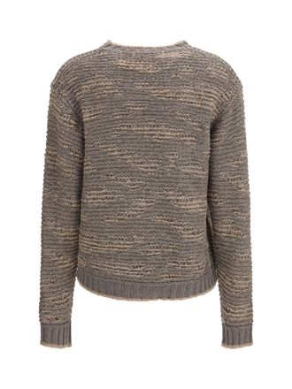 Fabiana Filippi Sequin-Embellished Knit Sweater - Gray