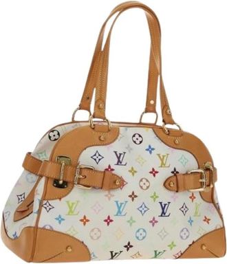 Louis Vuitton Pre-owned Monogram Multicolor Hand Bag - Dames - Vintage Handtas - Veelkleurig - ONE Size - Leer - Vintage