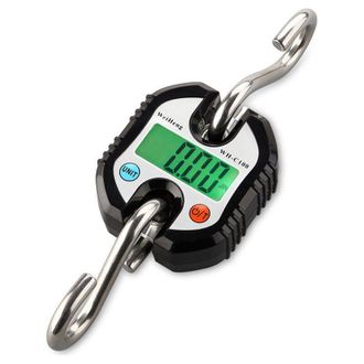 OEM Balanza Para Equipaje, Minibalanza Digital Port&aacute;til Para Maletas Con Retroiluminaci&oacute;n Led Y Ganchos De Acero Inoxidable, Balanza Digital Colgante Para
