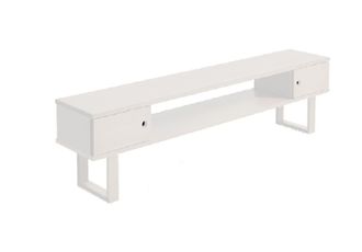 HOGAR 24 Mueble Tv &oacute; Mesa de televisi&oacute;n 150 en color Blanco