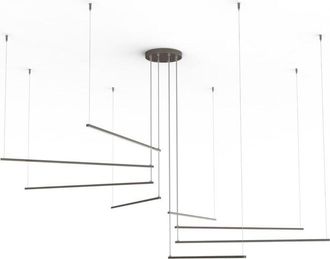 Lumicom Radius Lampara De Techo 8x Monocolor Brillo