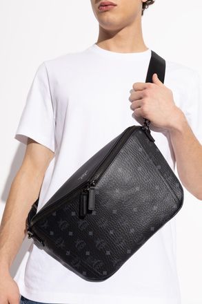 MCM Bag Diamant 3D Medium, Mens, Black