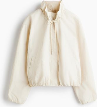 H&M Windjacke - Cremefarben