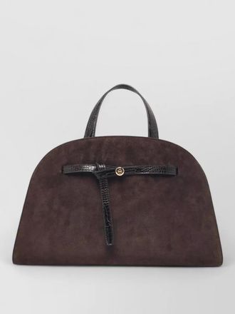 Tory Burch romy suede top handle bag