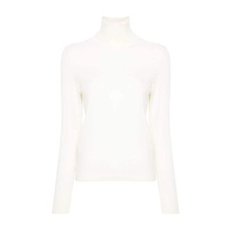 Allude Cr&egrave;me Sweater Collectie - Dames - Coltruien - Beige - L - Truien & Vesten