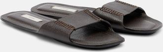 Toteme Leather slides