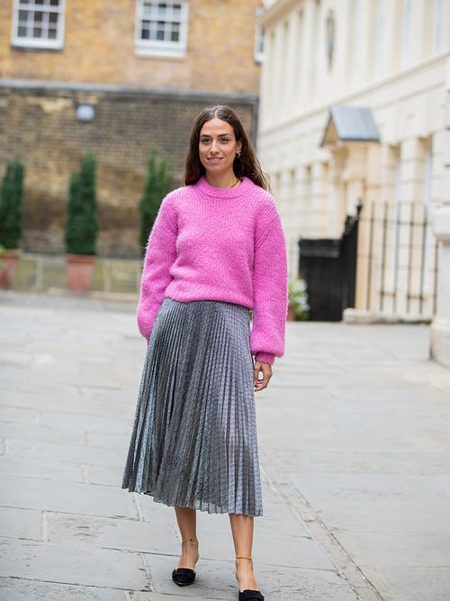 Plisseeröcke sind der neue Modetrend im Herbst!