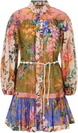 Zimmermann Tropicana Short Belted Dress Size XXS
