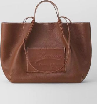 Lanvin cabas lanvin leather tote bag