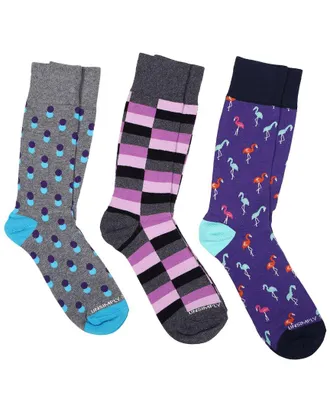 Unsimply Stitched 3-Pack Mens Crew Socks