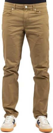 Siviglia Jeans Palazzo - Heren - Slim Fit Jeans - Beige - W31 - Katoen - Jeans