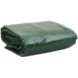 vidaXL Tarpaulin Green 5x5 m 650 g/m&sup2; Vidaxl