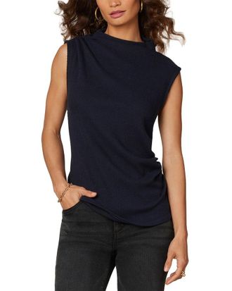 Wit & Wisdom Wit & Wisdom Petite Asymmetrical Pleat Tank