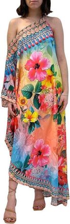 Ranee’s One Shoulder Dress in Ombre Blue at Nordstrom Rack