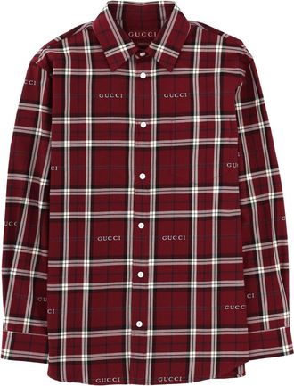Gucci Hemd mit Logo