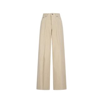 Haikure Broeken, Dames, Beige, W30, Katoen, Bethany Velvet Vic Jeans