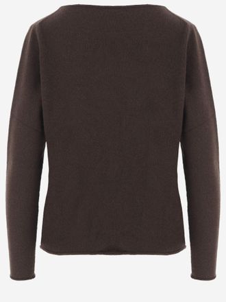 Allude Cashmere Sweater - Brown